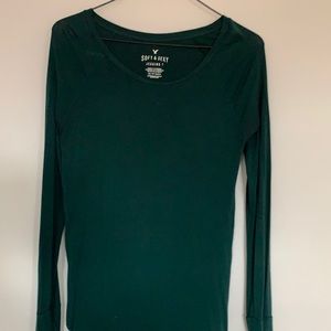 Dark green American Eagle long sleeve (very soft material)